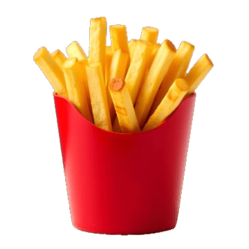 pngtree hot and crispy french fries in red box png image_16097148 removebg preview